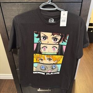 Demon Slayer Anime Black T-Shirt
